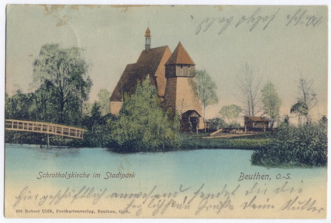Drewniany kościół został przeniesiony do Bytomia